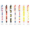 Option - ROMANE Donat Donat print 0.38mm black ballpoint pen