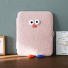 Pink - ROMANE Brunch Brother Pom Pom boucle tablet PC iPad zip pouch