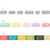 Option - Gunmangzeung Wordle 15mmX10m single masking deco tape