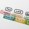 Usage example - Gunmangzeung Wordle 15mmX10m single masking deco tape