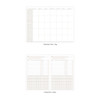 Contents - 12 months dateless daily planner scheduler ver2