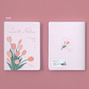 Tulip - Ardium Soft small lined notebook 128 pages