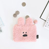 Rabbit - Iconic Furry buddy zipped card case holder