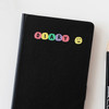 Usage example - 2NUL Drawing alphabet color sticker set