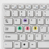 Usage example - 2NUL Drawing alphabet color sticker set
