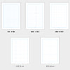 2NUL Editor pick 6-ring grid note paper refill