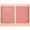 Pink - Ardium Color spiral grid notebook 126 pages