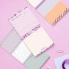 Usage example - Oh-ssumthing O-ssum memo notepad 918 with the perforated line