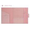 Uber Pink - Monopoly Grand new classy A-pocket file folder pouch bag