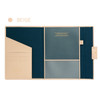 Beige - Monopoly Grand new classy A-pocket file folder pouch bag