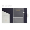Sky Gray - Monopoly Grand new classy A-pocket file folder pouch bag