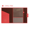 Coral Pink - Monopoly Grand new classy A-pocket file folder pouch bag