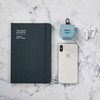 Powder blue - Antenna Shop Holographic real leather AirPods case bag