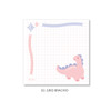 02. Brachio - PLEPLE Bubble dino memo notes notepad