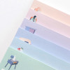 Cute illustration - ICONIC Haru B5 size grid notes memo notepad