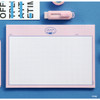 Pink - ICONIC Buddy B5 size grid notes memo notepad