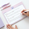 Usage example - ICONIC Buddy B5 size grid notes memo notepad