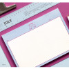 Blue - ICONIC Buddy B5 size grid notes memo notepad