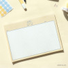 Cream Yellow - ICONIC Buddy B5 size grid notes memo notepad