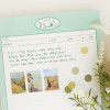 Diary - Annyang B5 size lined and grid notes memo notepad
