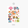 01 Spring - Project season my juicy bear removable sticker