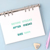 Wanna This Number craft decoration sticker 10 colors set