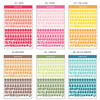 Colors - Wanna This Number craft decoration sticker 10 colors set