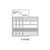 5 design X 4 sheets - Dailylike Jelly bear Jeju masking seal sticker set