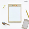 Squirrel - O-CHECK Vertical B5 Cornell study notes grid notepad
