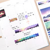 Usage example - PLEPLE Mood deco photo paper sticker set