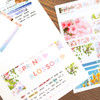 Usage example - PLEPLE Mood deco photo paper sticker set