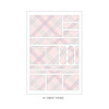 01 Sweet Picnic - PLEPLE Check paper deco sticker set