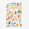Dailylike Jelly bear Garden paper removable sticker