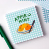 Apple Mint - Wanna This Picnic 3mm check 4 designs memo notes notepad