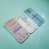 B - UNIVERSAL CONDITION Vintage ticket magnet bookmark set