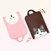 Bookfriends Reading pet zip around file bag