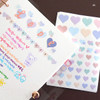 05 - PLEPLE Love in Life paper deco sticker 2 sheets