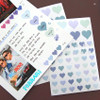 06 - PLEPLE Love in Life paper deco sticker 2 sheets