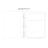 Cover pockets - Bookfriends World literature A5 20 ring binder with 60 sheets