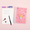 Alice in wonderland - Bookfriends World literature A5 20 ring binder with 60 sheets