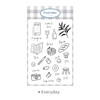 Everyday - DESIGN GOMGOM Retro self cute sticker sheets set