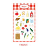 Market - DESIGN GOMGOM Retro self cute sticker sheets set