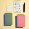 Ardium Color large spiral bound lined notepad