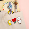 Usage example - BT21 Swing pin badge