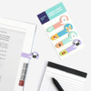 Usage example - Bookfriends Double point index sticky bookmark set