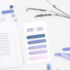 Blue - Bookfriends Colorchip double point index sticky bookmark