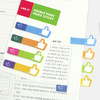 Usage example - Bookfriends Like it double point index sticky bookmark