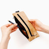 Usage example - Bookfriends Pit a pot paper zipper pencil case