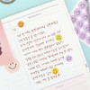 PAPERIAN Color palette face deco sticker set