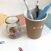 Usage example - gyou Compound Alphabet deco sticker set